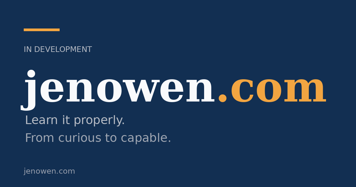 Link preview image for jenowen.com